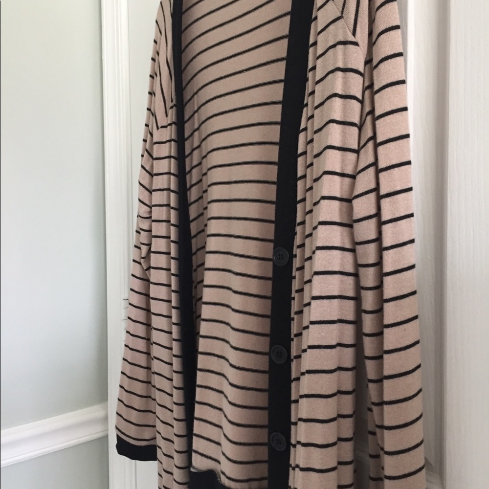 3 for $15 sale! Brown & black Striped sweater